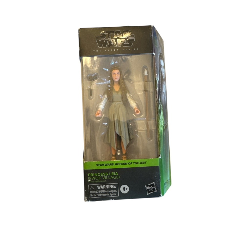Hasbro Star Wars Black Series Princess Leia Ewok Village 6 In NIB Action Figure